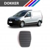 OTOZET Dacia Dokker Fren - Debriyaj Pedal Lastiği 2 Adetli Takım