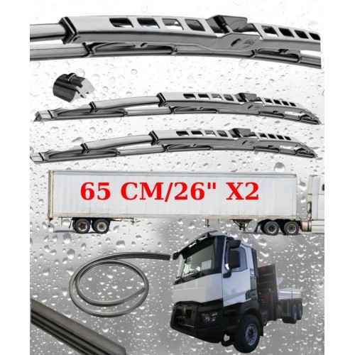 Renault K 380 Ön Silecek Süpürgesi Seti 65cm