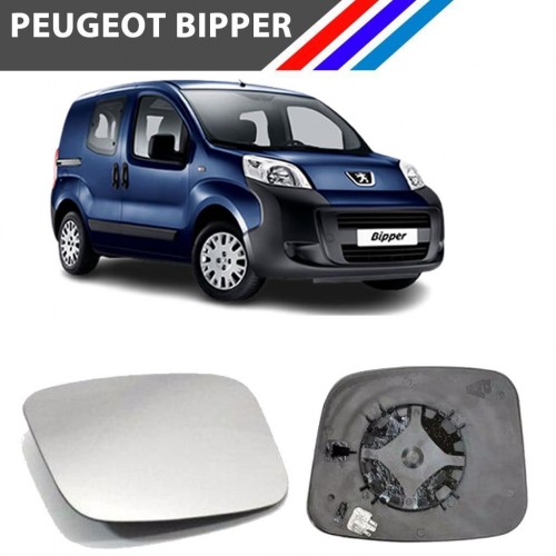 Peugeot Bipper Sağ Dış Ayna Camı Yolcu Tarafı Isıtmalı