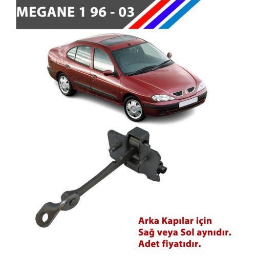 OTOZET Renault Megane 1 Arka Kapı Gergisi Adet Yan Sanayi 1996 - 2003