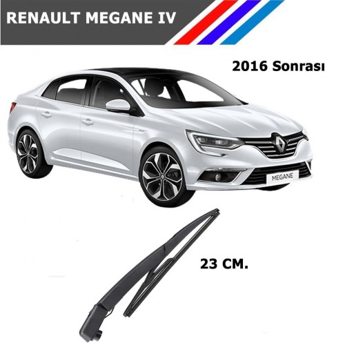 OTOZET Renault Megane 4 Arka Silecek Kol ve Süpürge Takımı 2016 Sonrası