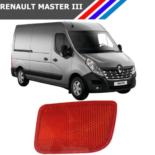 OTOZET Renault Master 3 Arka Tampon Reflektörü 8200152642
