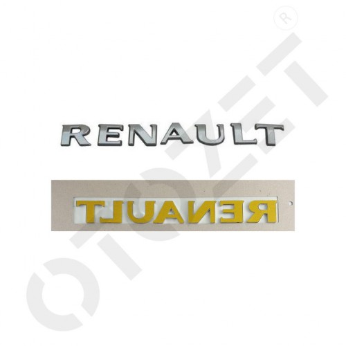 Renault Yazı Megane 2 Clıo 3 Renault Yazısı