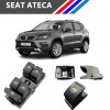 Seat Ateca Cam Açma Düğme Tuş Butonu Siyah 1 Adet 2016-2019