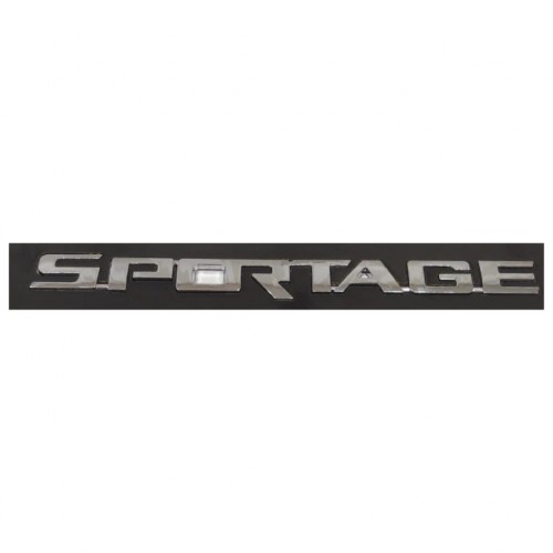 Otozet Kia Sportage Yazısı Krom Tip Uzunluk 258 mm Genişlik 20 mm