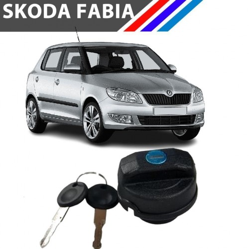 Skoda Fabia Yakıt Depo Kapağı Kilitli Yan Sanayi 2002 - 2008