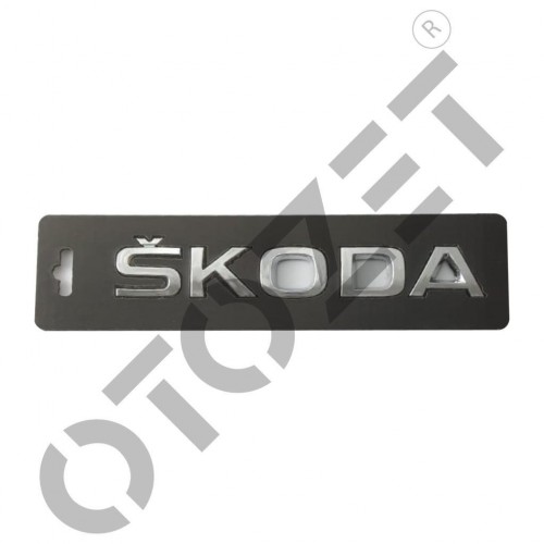 Skoda Bagaj Yazısı Skoda Yazı 156 mm