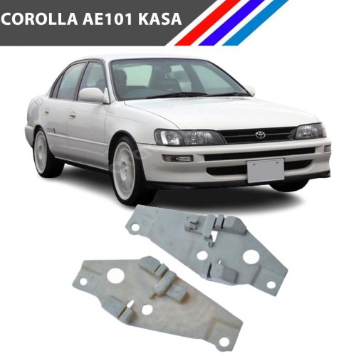 Corolla Efsane Kasa AE101 Cam Kriko Fiberi 2 Adetli Takım