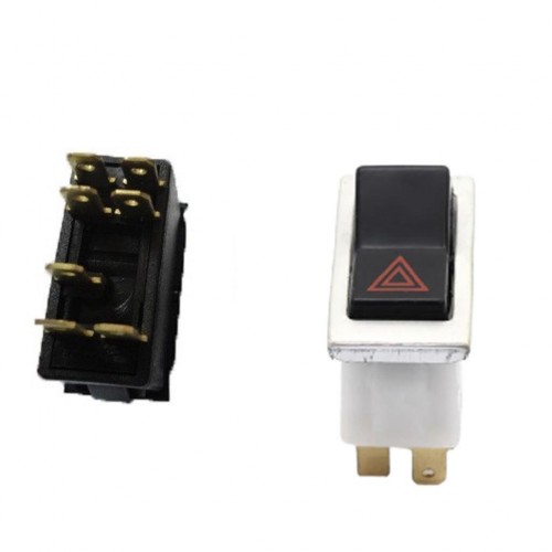 OTOZET Renault 12 Toros Dörtlü Flaşör Anahtar Düğmesi 7702254812