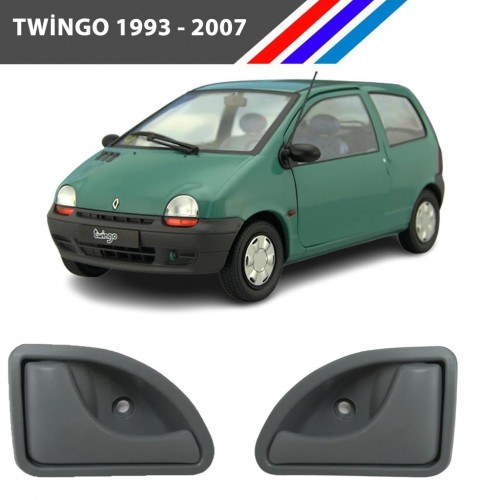 Twingo MK1 Kasa İç Açma Kolu Gri Renkli Sağ sol Set 1993 - 2007