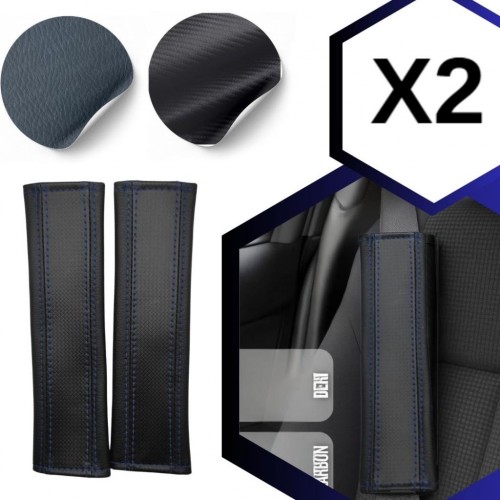 Üniversal Her Araca Uygun Vites Körüğü Direksiyon Kılıfı Emniyet Kemer Pedi Seti Boyun Yastığı Seti Full Set Mavi 6 Parçalı Set