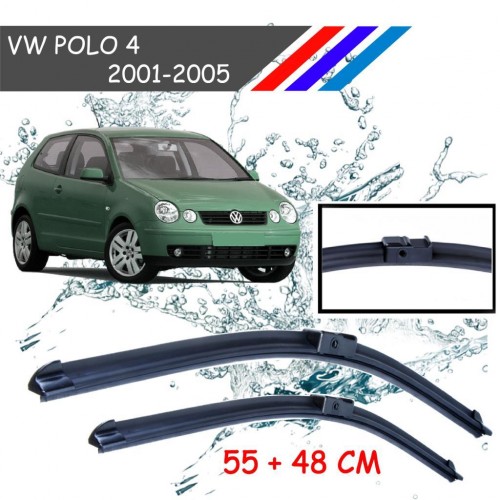 OTOZET Volkswagen Polo Ön Silecek Süpürge Seti 2001 - 2005