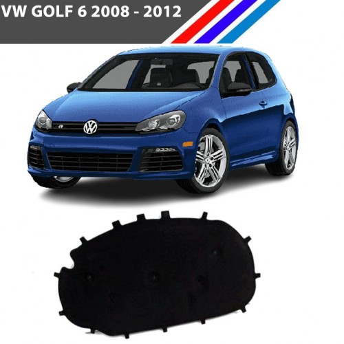 VW Golf 6 Motor Kaput İzolasyon Keçesi - Klipsli 2008 - 2012