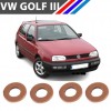 VW Golf III Diesel Enjektör Pulu Düz Tip 4 Adetli Set