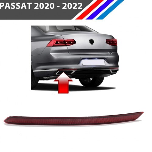 VW Passat Arka Tampon Reflektörü Sol Taraf 2020 - 2022