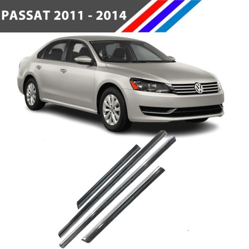 VW Passat Kapı Çıta Takımı Krom 4 Adetli Set 2011 - 2014