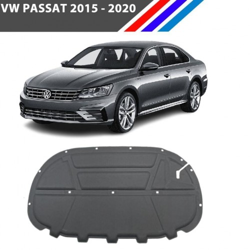 VW Passat Motor Kaput İzolasyon Keçesi - Klipsli 2015 - 2020