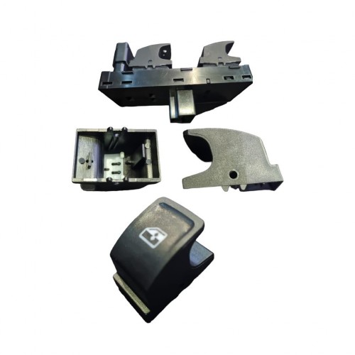 VW Tiguan Cam Açma Düğme Tuş Butonu Siyah 1 Adet 2016 Sonrası