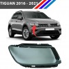 VW Tiguan Ledsiz Ön Sağ Far Camı Yolcu Tarafı 2016 - 2021