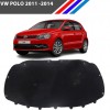 VW Polo Motor Kaput İzolasyon Keçesi - Klipsli 2011 - 2015