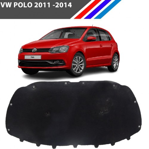 VW Polo Motor Kaput İzolasyon Keçesi - Klipsli 2011 - 2015
