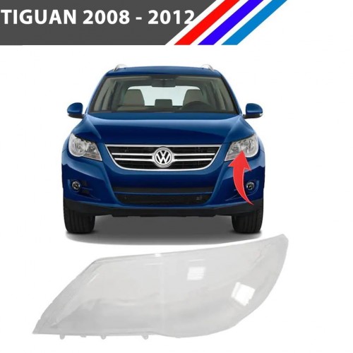 VW Tiguan Ön Sol Far Camı Sürücü Tarafı 2008 - 2012