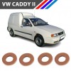 VW Caddy II Diesel Enjektör Pulu Düz Tip 4 Adetli Set
